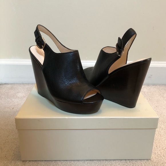 Coach Wedge Heels - Picture 1 of 3